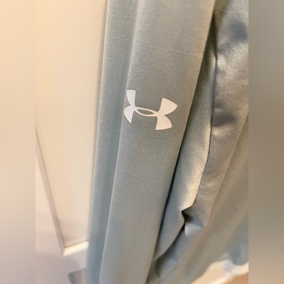Under armour sea foam green loose fit bomber jacket - Picture 3 of 7